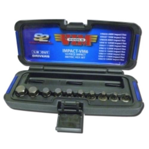 Durston Manufacturing IMPACTVM6 10PC Metric Hex Driver Set