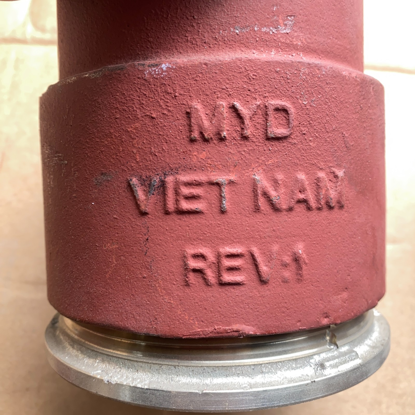 MIFAB C1224-R-1-6 4” No-Hub Cleanout w/ Nickel Bronze Round Cover – New