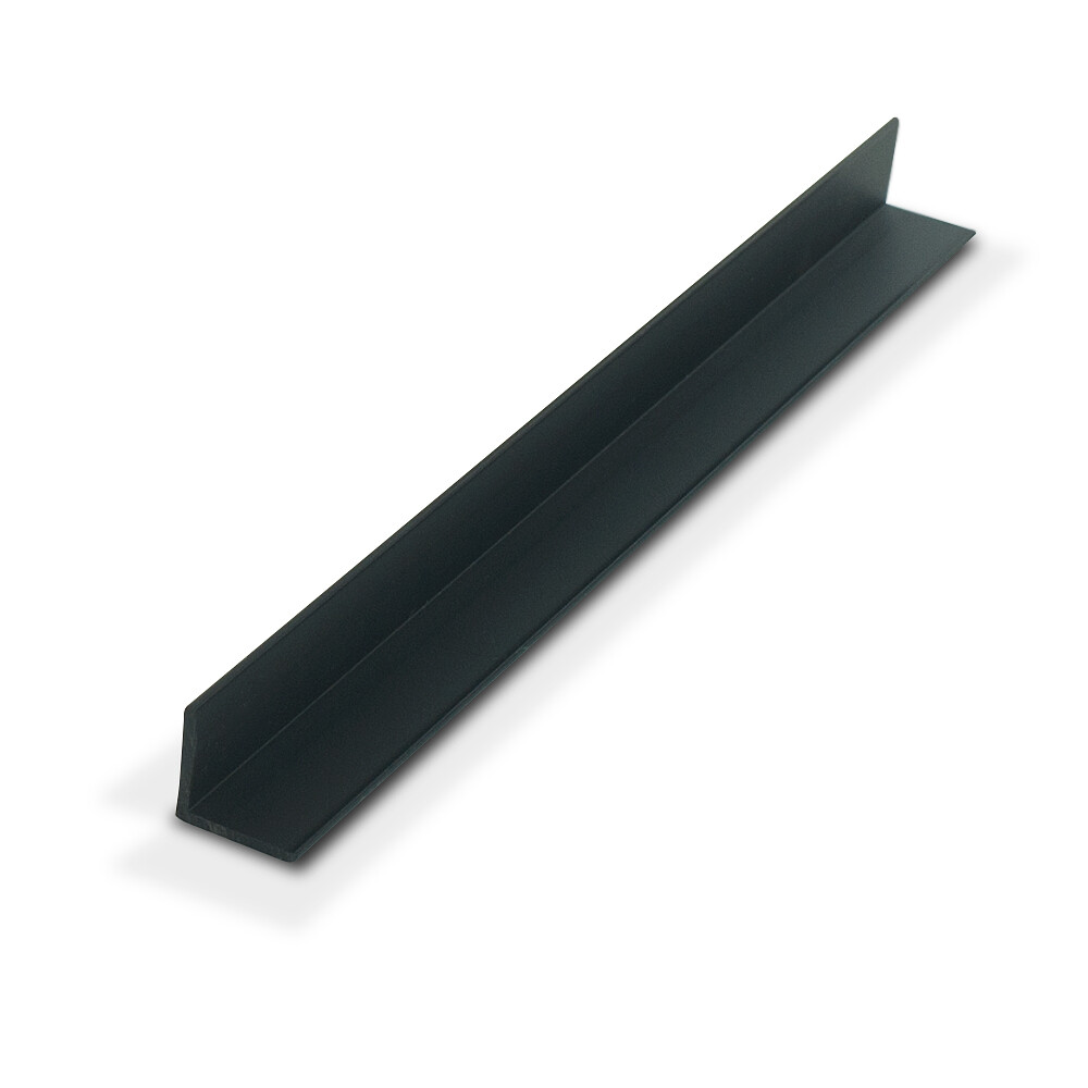 Outwater 1935-Bk Black 3/4″ x 3/4″ Styrene Plastic Even Leg Angle Moulding