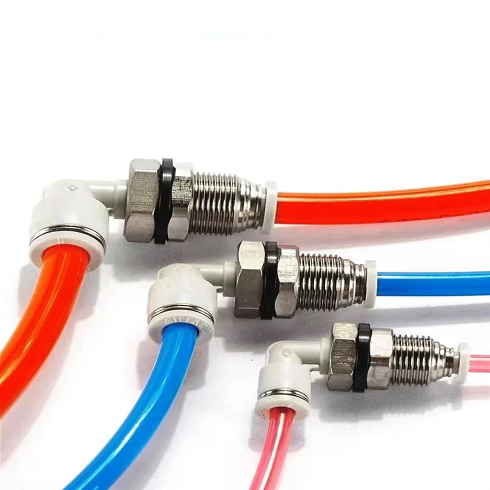 Swivel Elbow Push Fit Bspt Parallel Threads Metric Push in Fitting 4/6/8/10/12mm