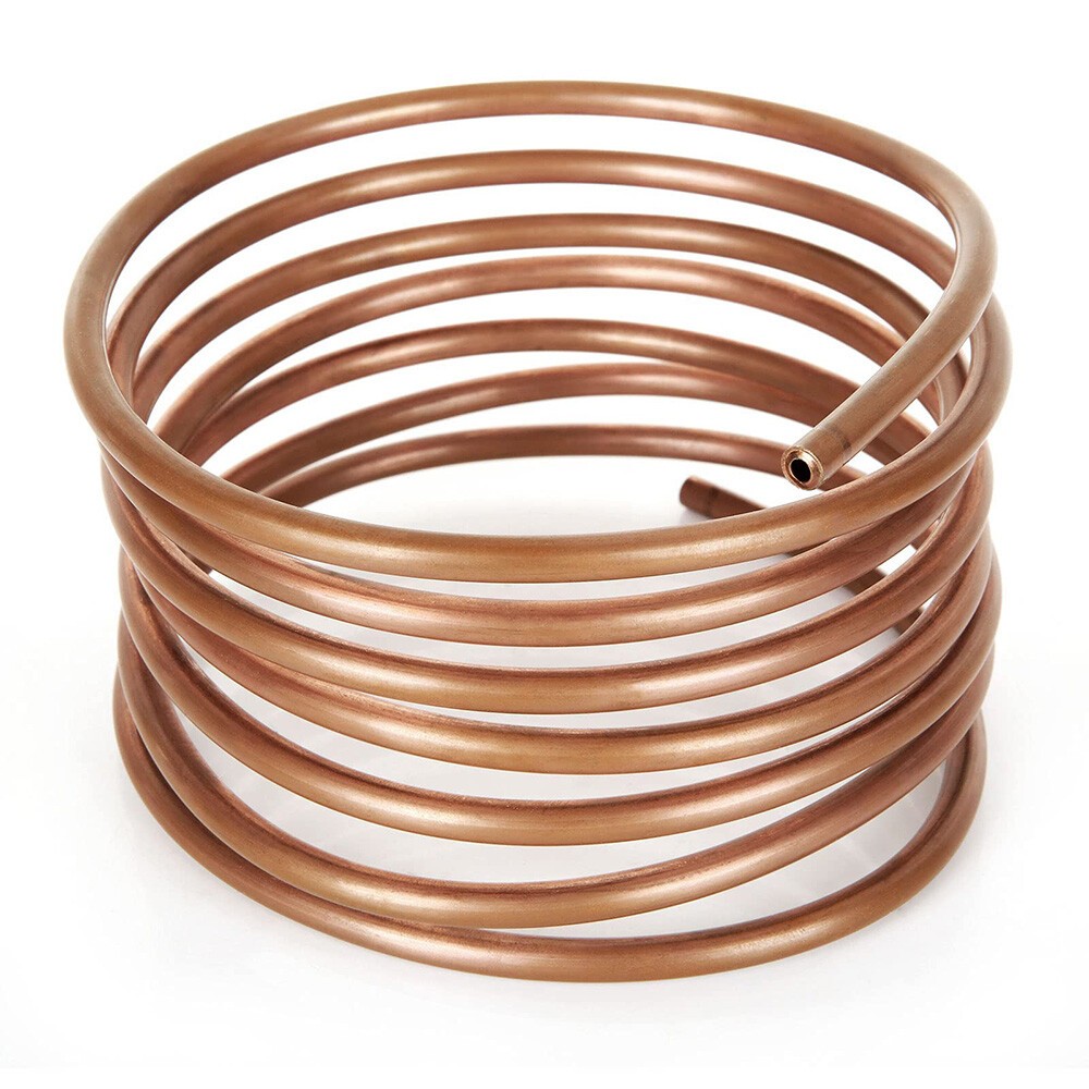 T2 Ø 1.6mm/1.8mm/2mm/3mm Microbore Soft Copper Tube Pipe Refrigeration Coil