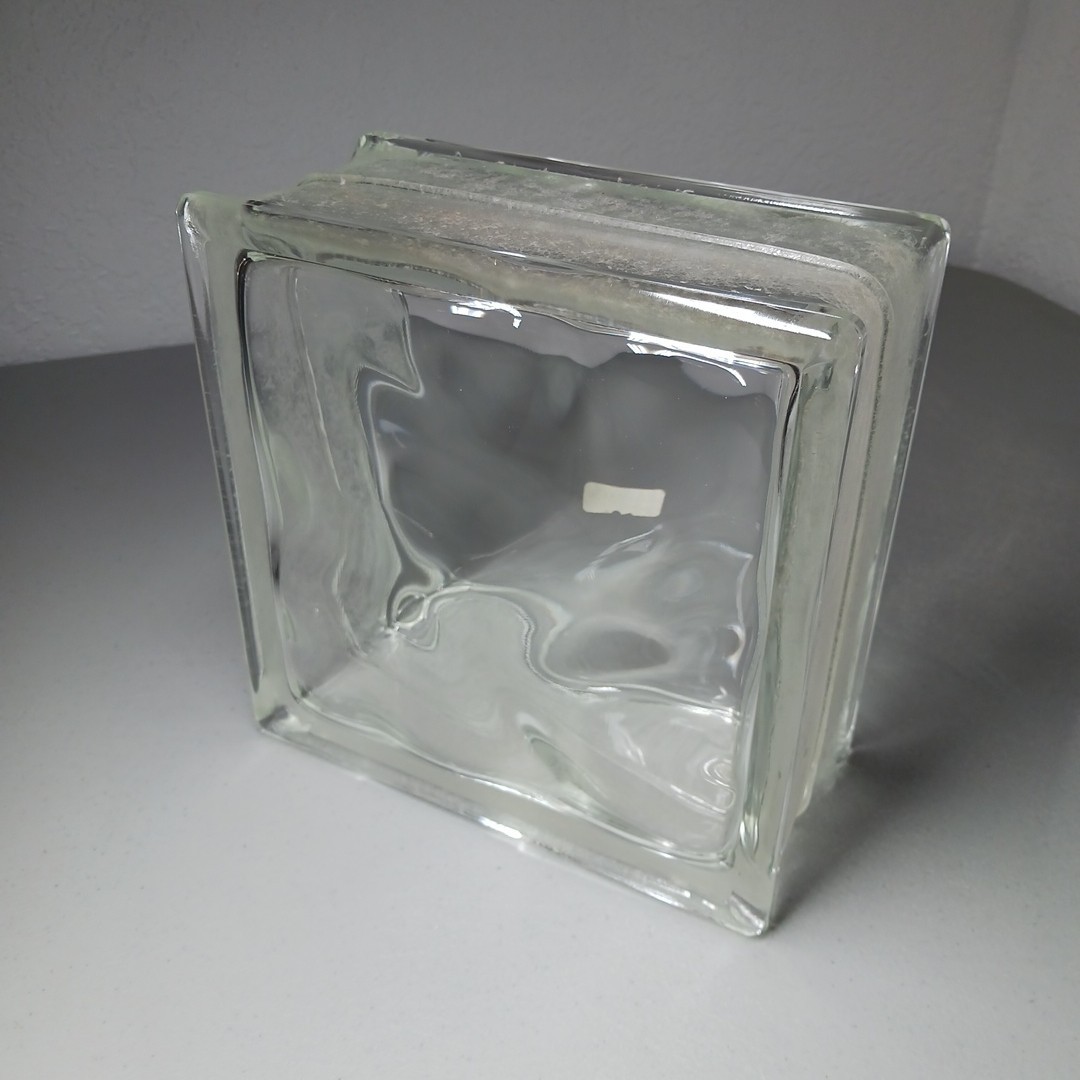 Retired NEW Pittsburgh Corning Architectural Glass Block DECORA Blocks USA 8x8x4