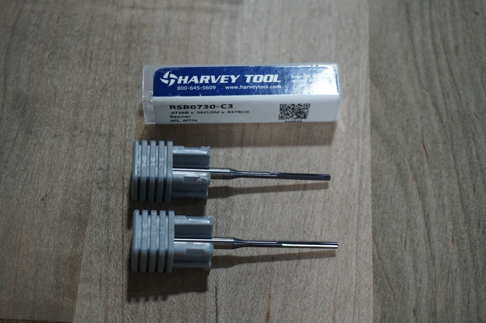 HARVEY .073″D X 9/16″ MARG LGTH X 15/16″ OL RCH 4-FL CRM, ALTIN, FREE SHIP, 2PCS