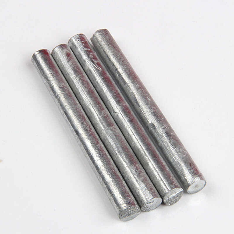 Zn 99.95% Purity Zinc Rod Solid Round Bar Ø10mm – Ø60mm Anode Electroplating