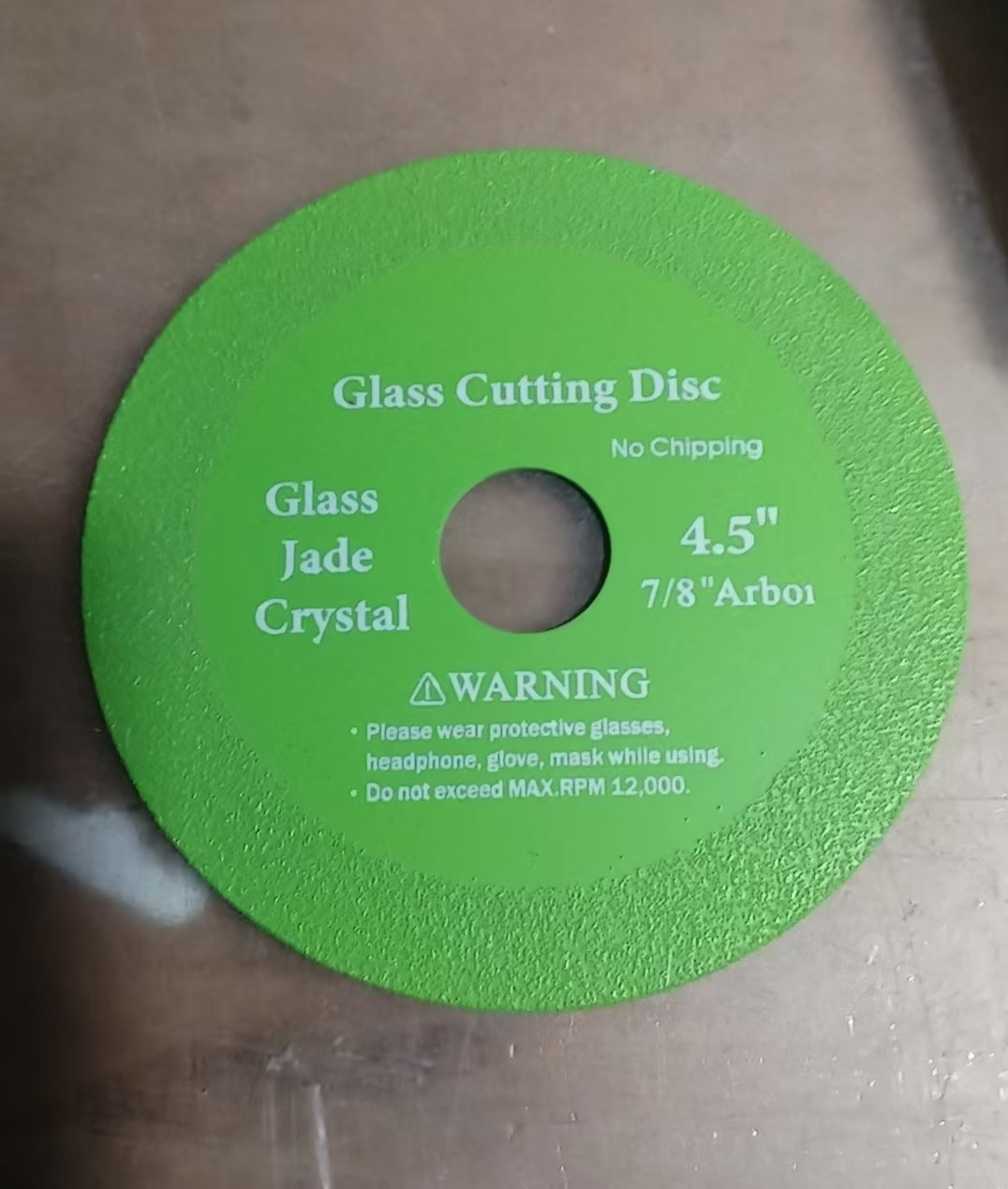 4.5″ Glass Crystal Jade Ceramic Tile Wine Bottle Grinding Bevel Cuitting Blade