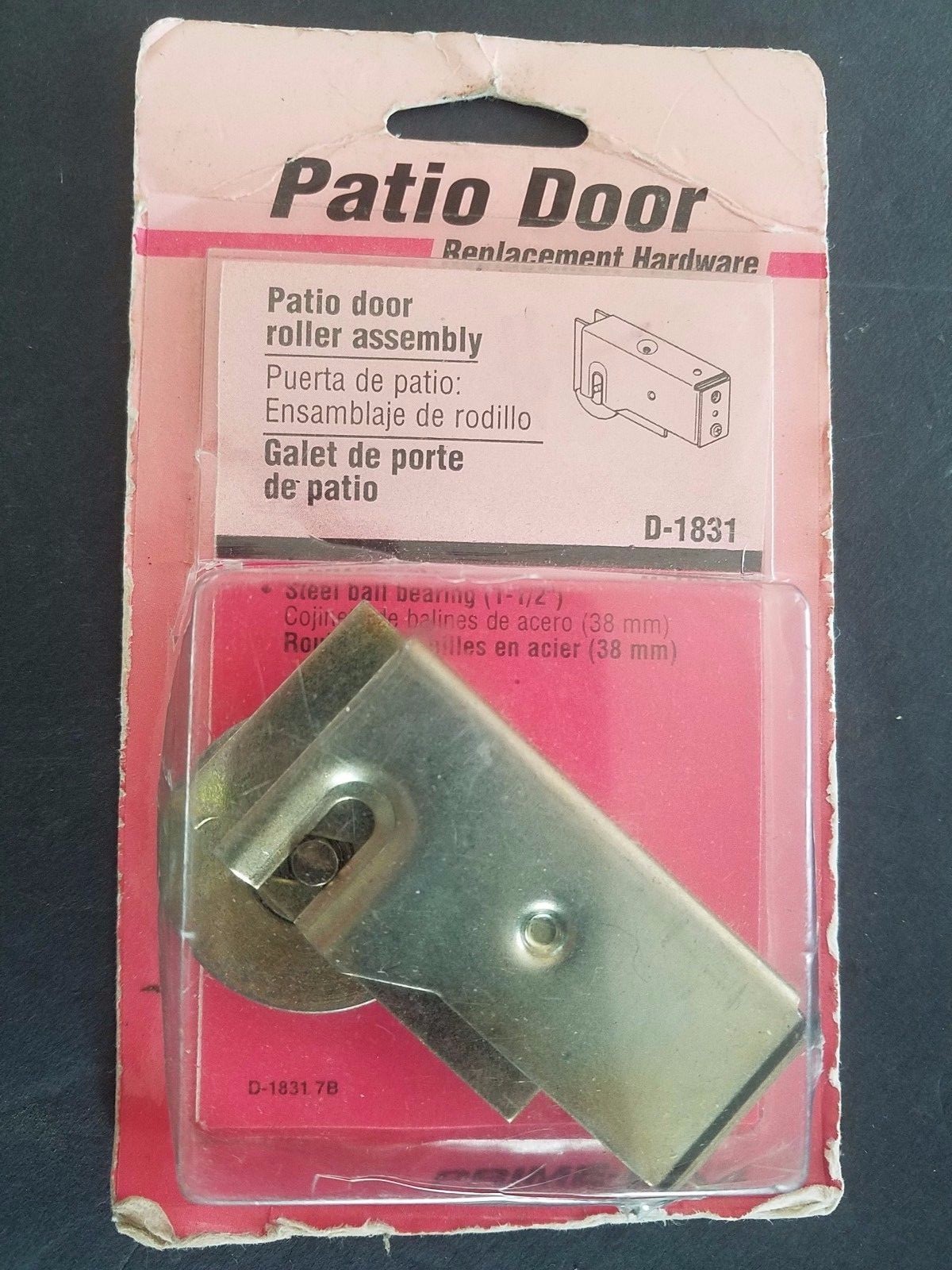 Prime-Line Products D 1603 Sliding Door Roller Assembly, 1-1/4-Inch Steel Ball