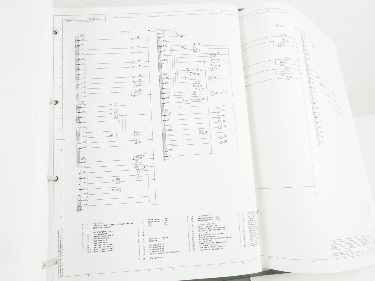 Ammann AV12 -16 23 – 32 75 95 AC70-180 TLM96 Prospekte Elektrik Hydraulik Schema