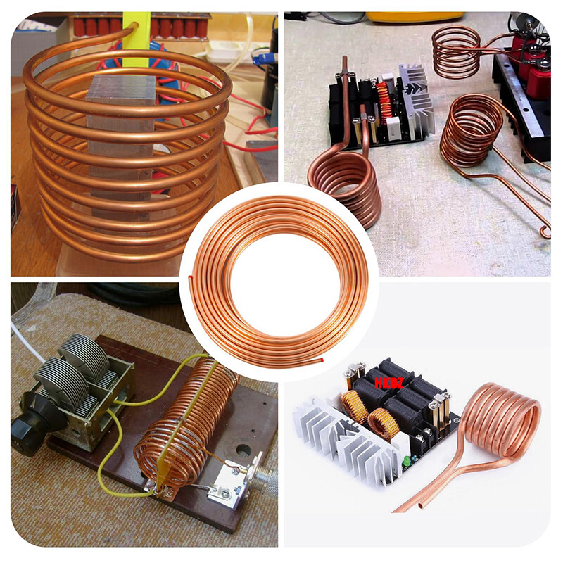 Copper Pipe Microbore Heating Tubing Gas Water LPG Oil DIY Plumbe Metre OD 2~8mm