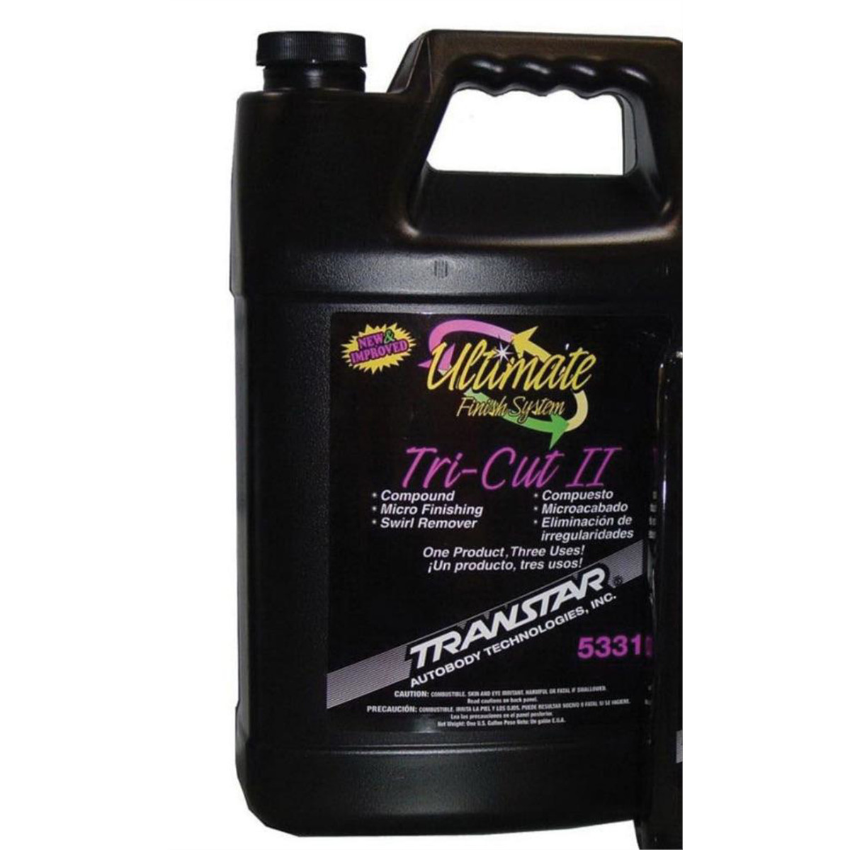 TRM.5331Transtar Autobody Products 5331 Tri-Cut Compound, 1 gal Can, Glossy Whit