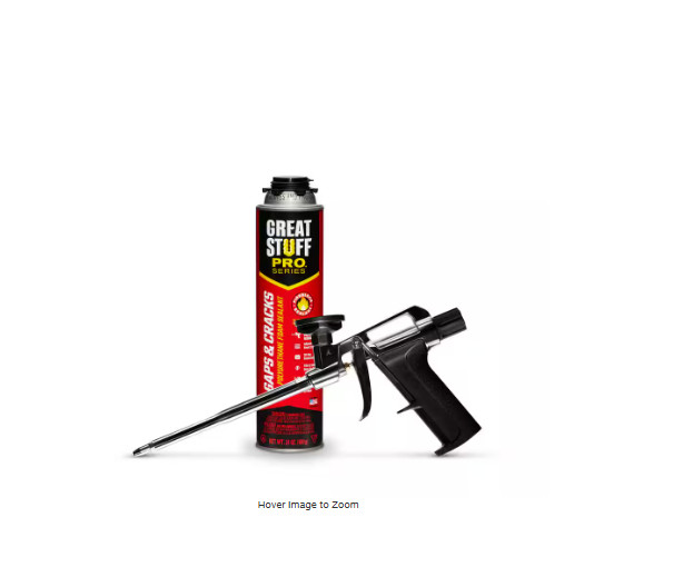 Gaps and Cracks Insulating Spray Foam Sealant GREAT STUFF PRO 24 oz.