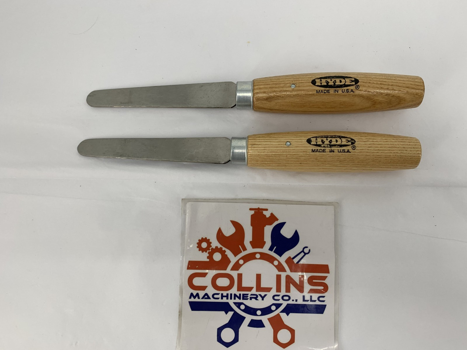Hyde 61710 S61710 MTO 124 Turnover Rounded End Industrial Knife Blade Qty. 2