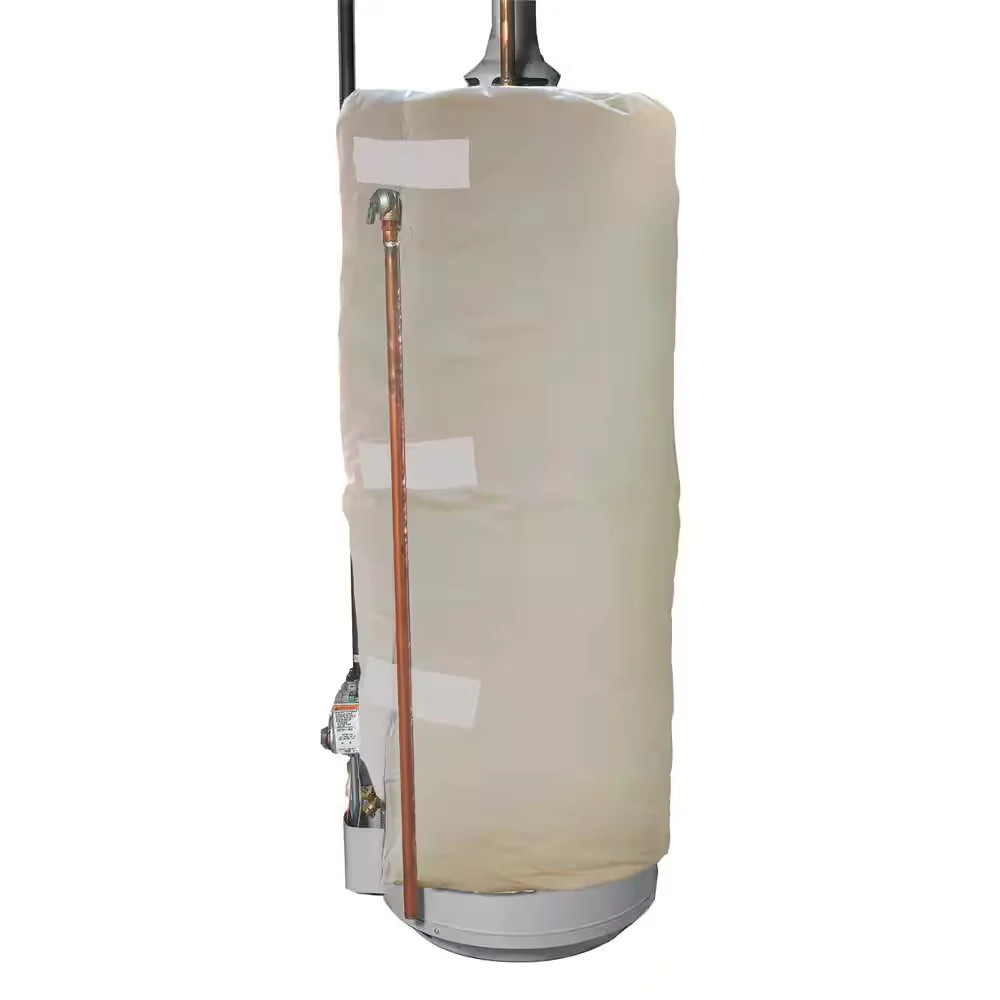 Fiberglass Water Heater Insulation Blanket Foil Backed 2.5 x 11 in SP57