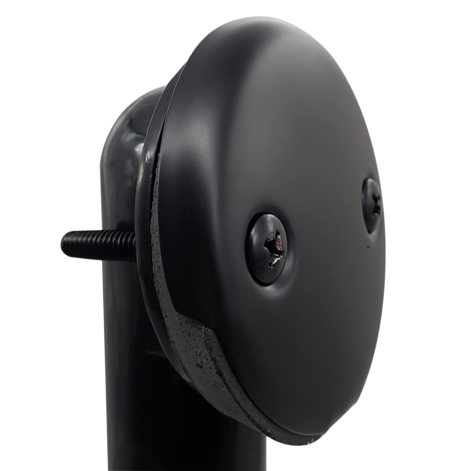 Westbrass 593144-62 14″ Black Tubular Bathtub Waste & 1-Pack, Matte