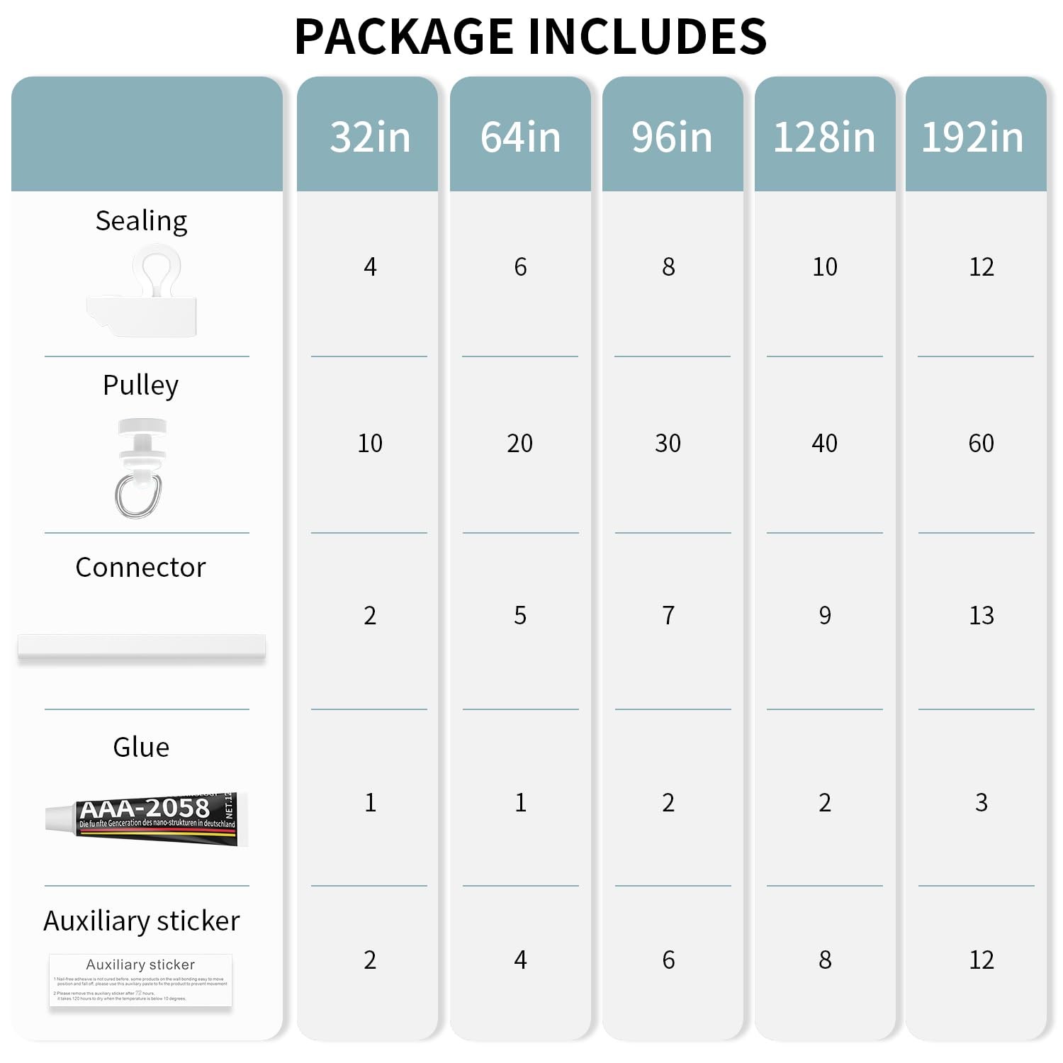 Ylnanmi Self Adhesive Curtain Track No Drill Ceiling Wall Mount Curtain Rail