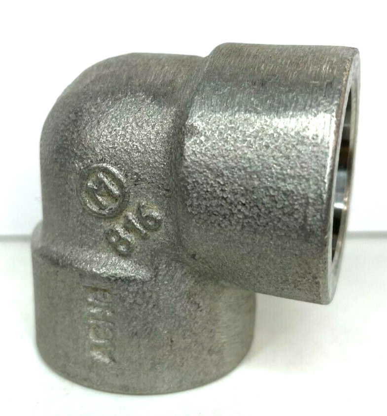 Forged Alloy 20 90 Degree Elbow 3/4″ 3000 Socket Weld S/SB366 N08020 WP20CB-S