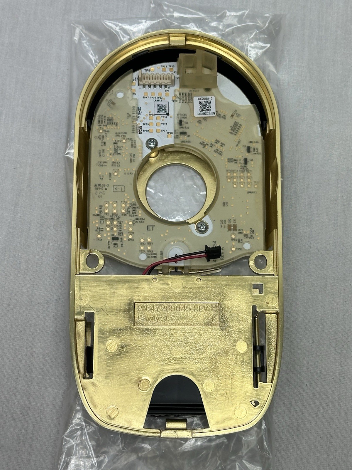 Schlage GR1 Mobile Wireless Cyl Lock NDEBP ATH 606 Latch Bright Brass