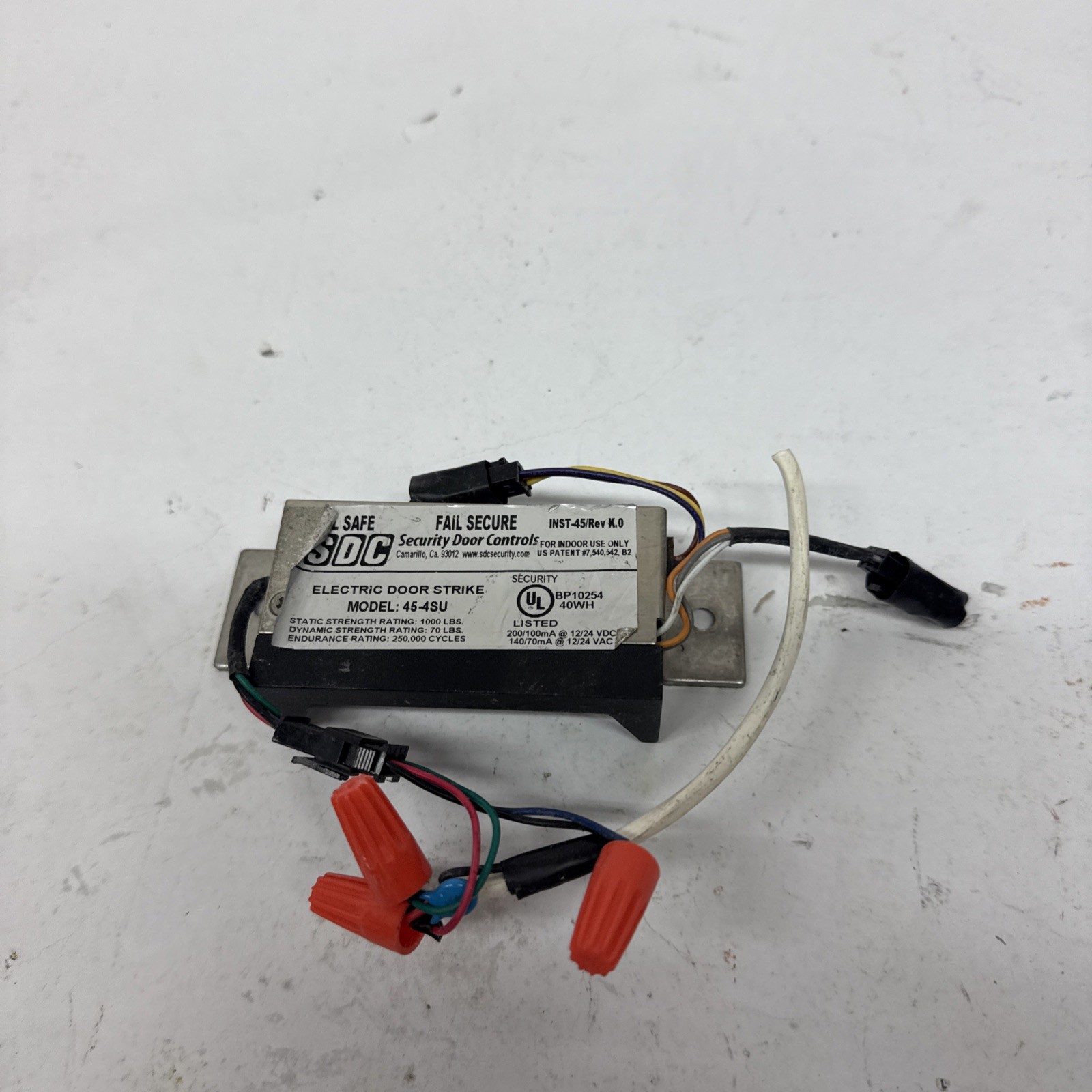 SDC Security Door Controls 45-4 Electric Strike 12/24VDC 630 45-4SU