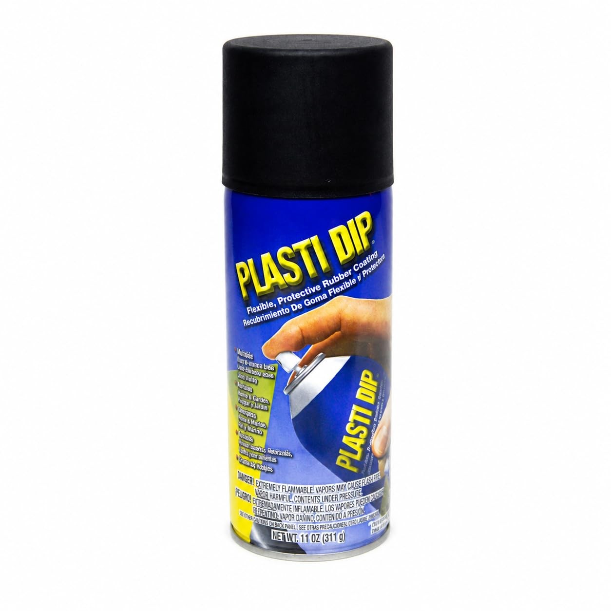 Plasti Dip Dip11203-6 Black Rubber Coating 1 Count (Pack of 1),