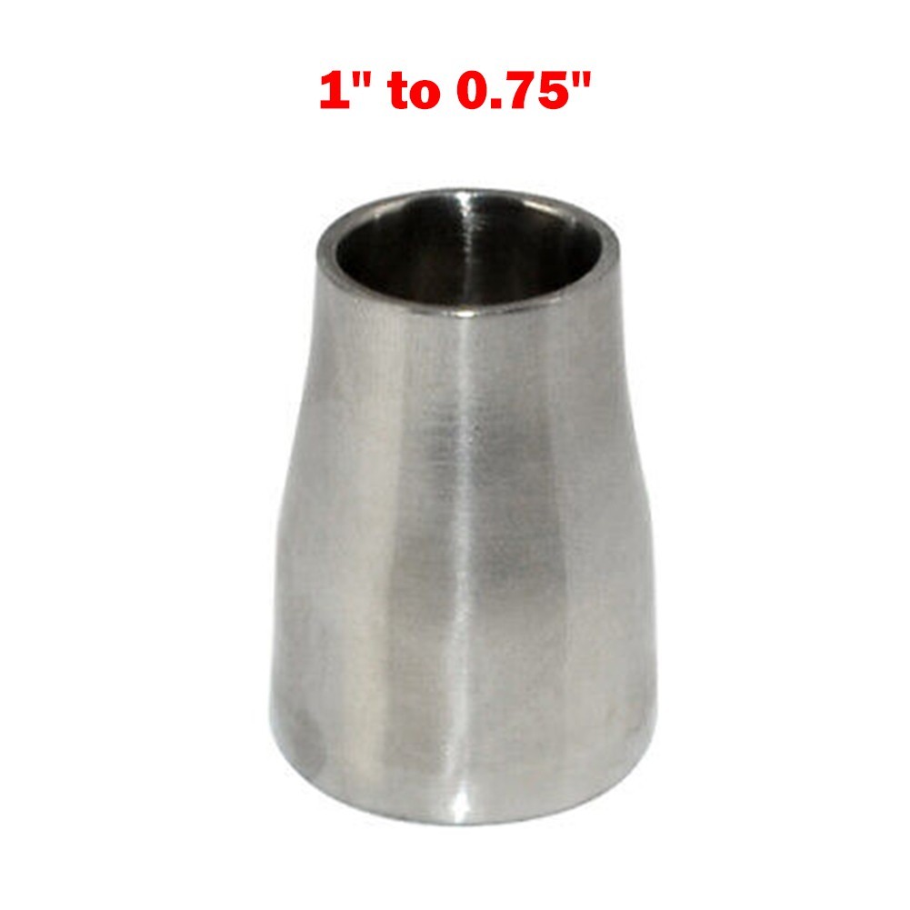 Welded Reducer 316 Adapters Sanitary Fittings Sanitary Grade Stainless Steel 316