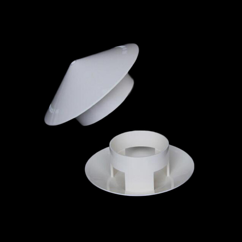 PVC rain cap Ventilated cap Ventilation cap Pipe cap vent Roof DIY 75/110/160mm