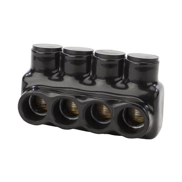 3 – New NSi / Polaris IPL 350-4 Multi-Tap Wire Connectors, Insulated, 4 Port
