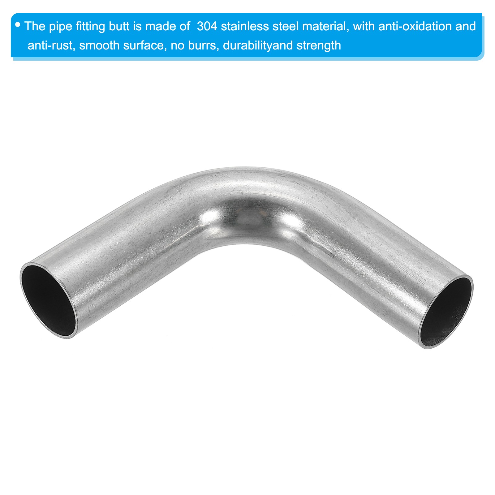 4 Pack 3/4 Inch OD 304 Stainless Steel Butt 90 Degree Fitting