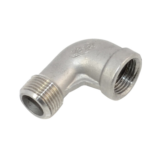 OD 3/8″ in NPT Female to Male Street Elbow 90 Degree Threaded Pipe Fitting SS304
