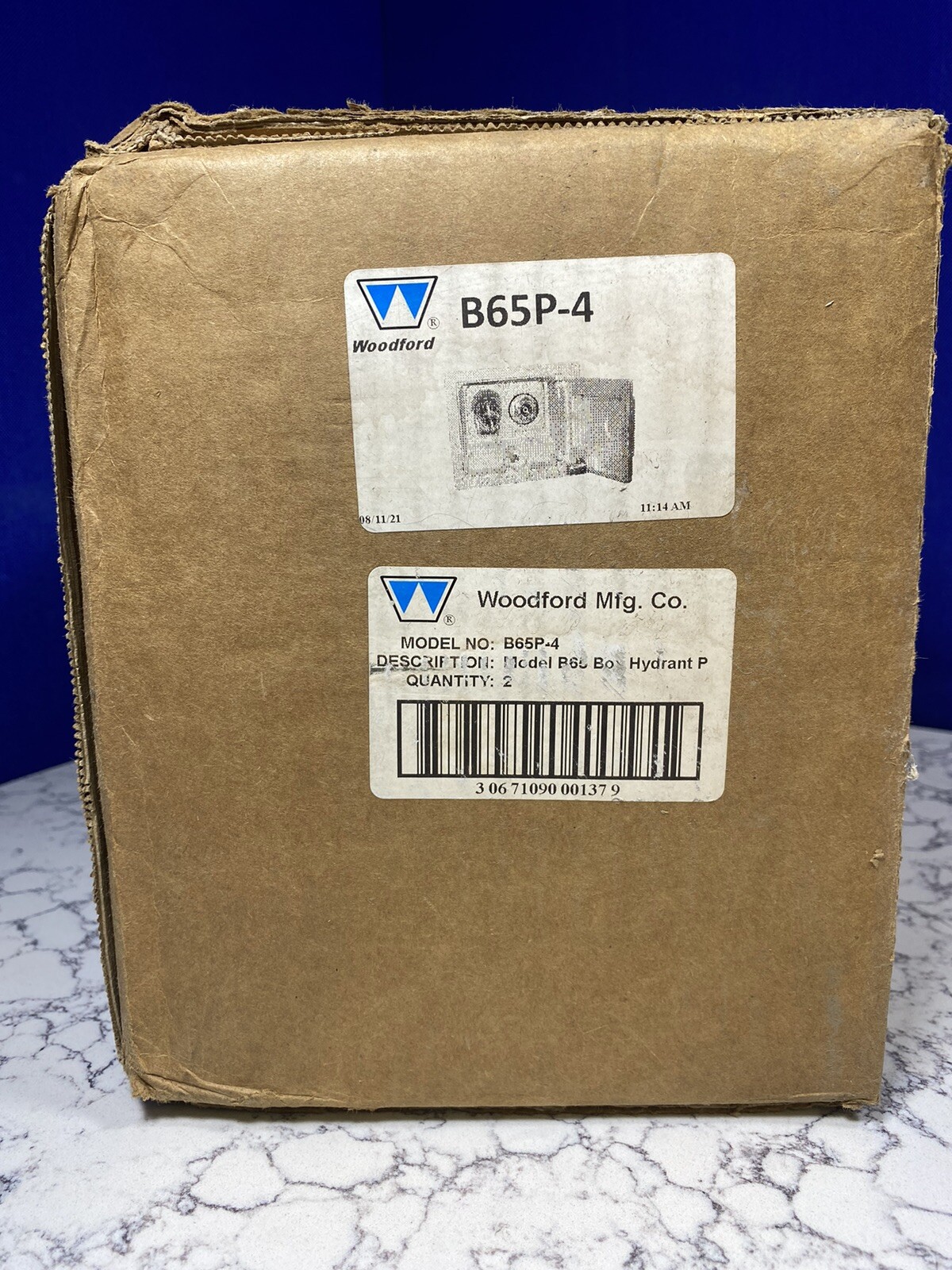 Woodford B65P-4 Anti-Siphon Freezeless Boxed Wall Hydrant – New Other (Lot of 2)