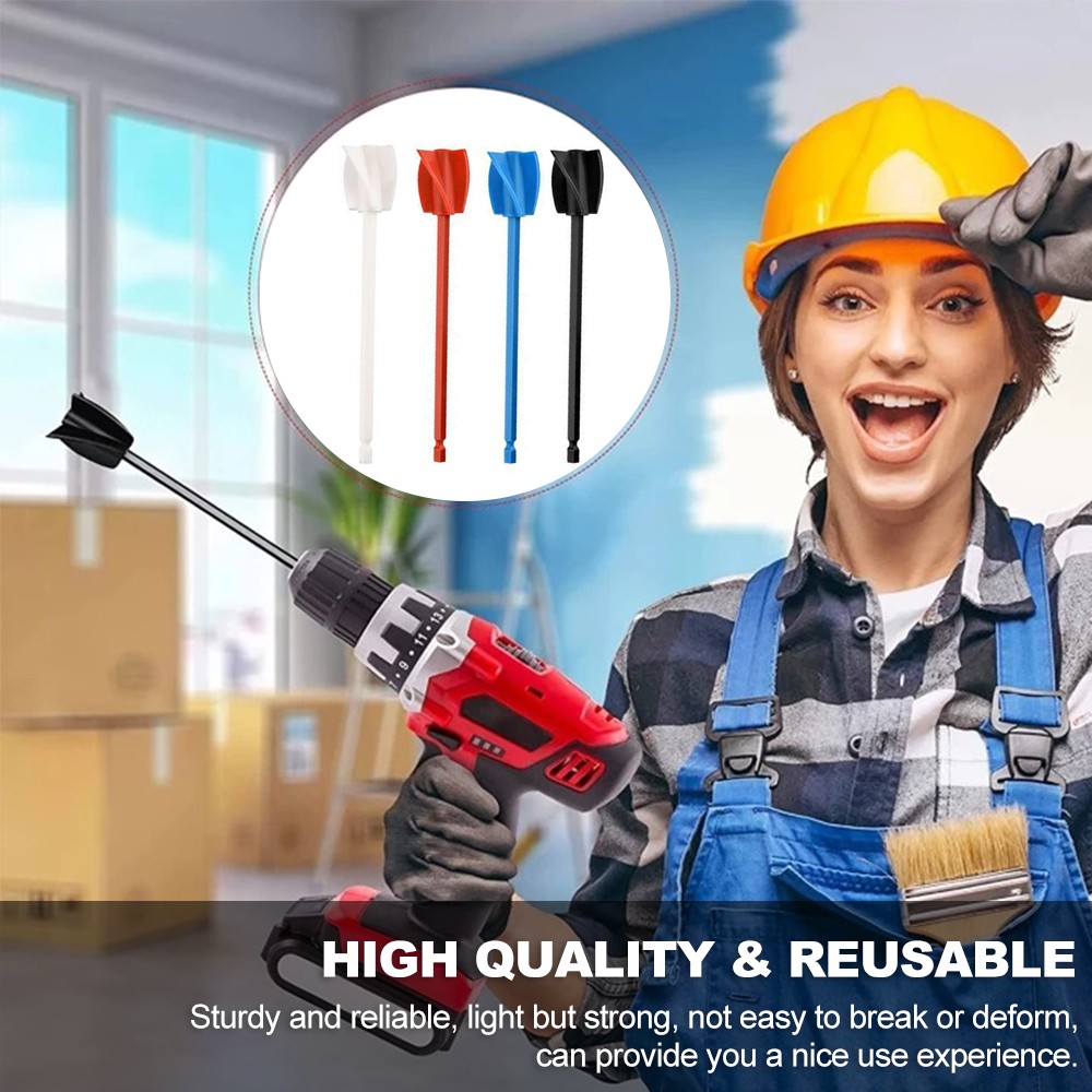 Paint Mixer Drill Attachment Paint Mixer Resin Drill Mixer Paint FQLO