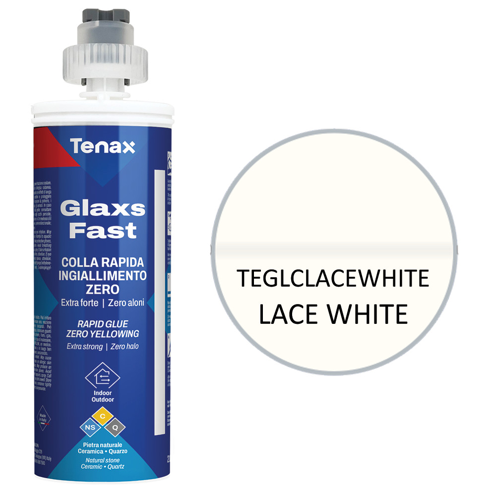 Tenax GLAXS Lace White Fast Cartridge 215 ML – 2-Pack Special