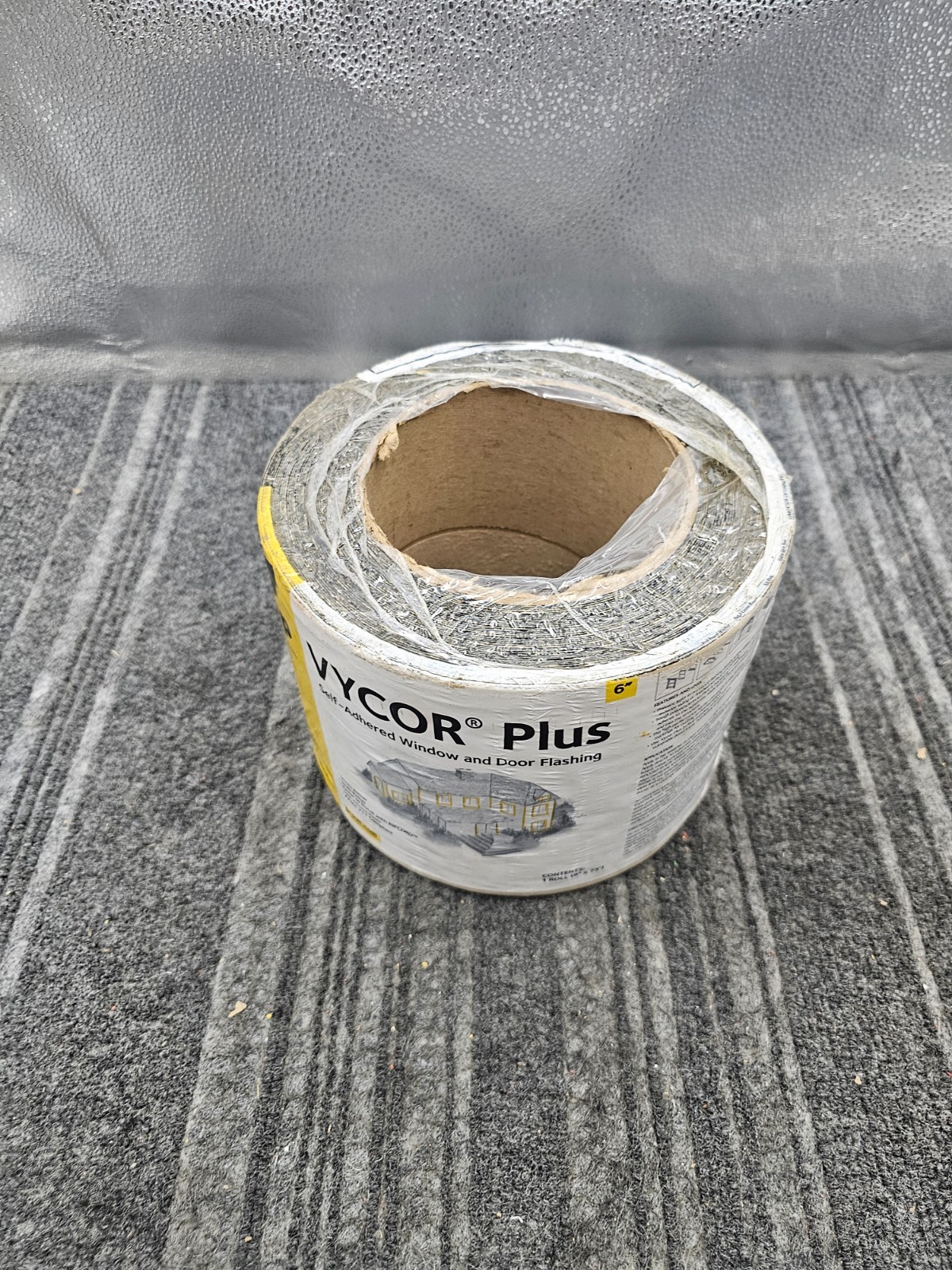 Grace Vycor Plus 21482 Self-Adhered Window and Door Flashing 6in x 75ft Roll