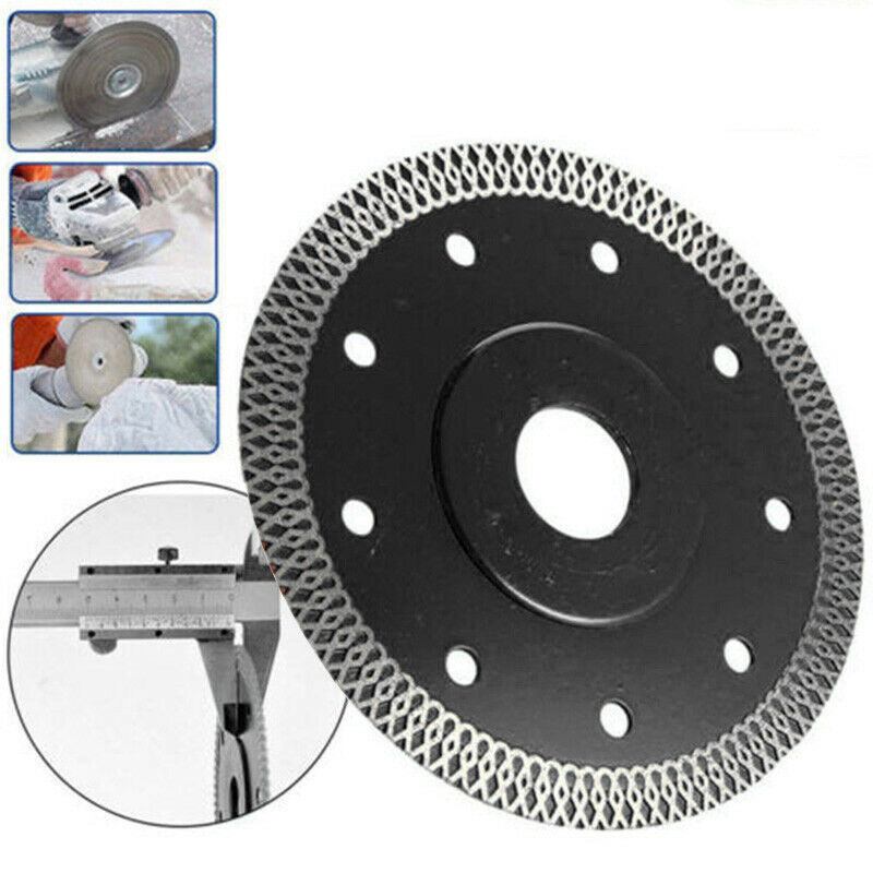 6 PACK 4-1/2″ DIAMOND ULTRA THIN BLADE WET/DRY TURBO TILE CERAMIC MARBLE