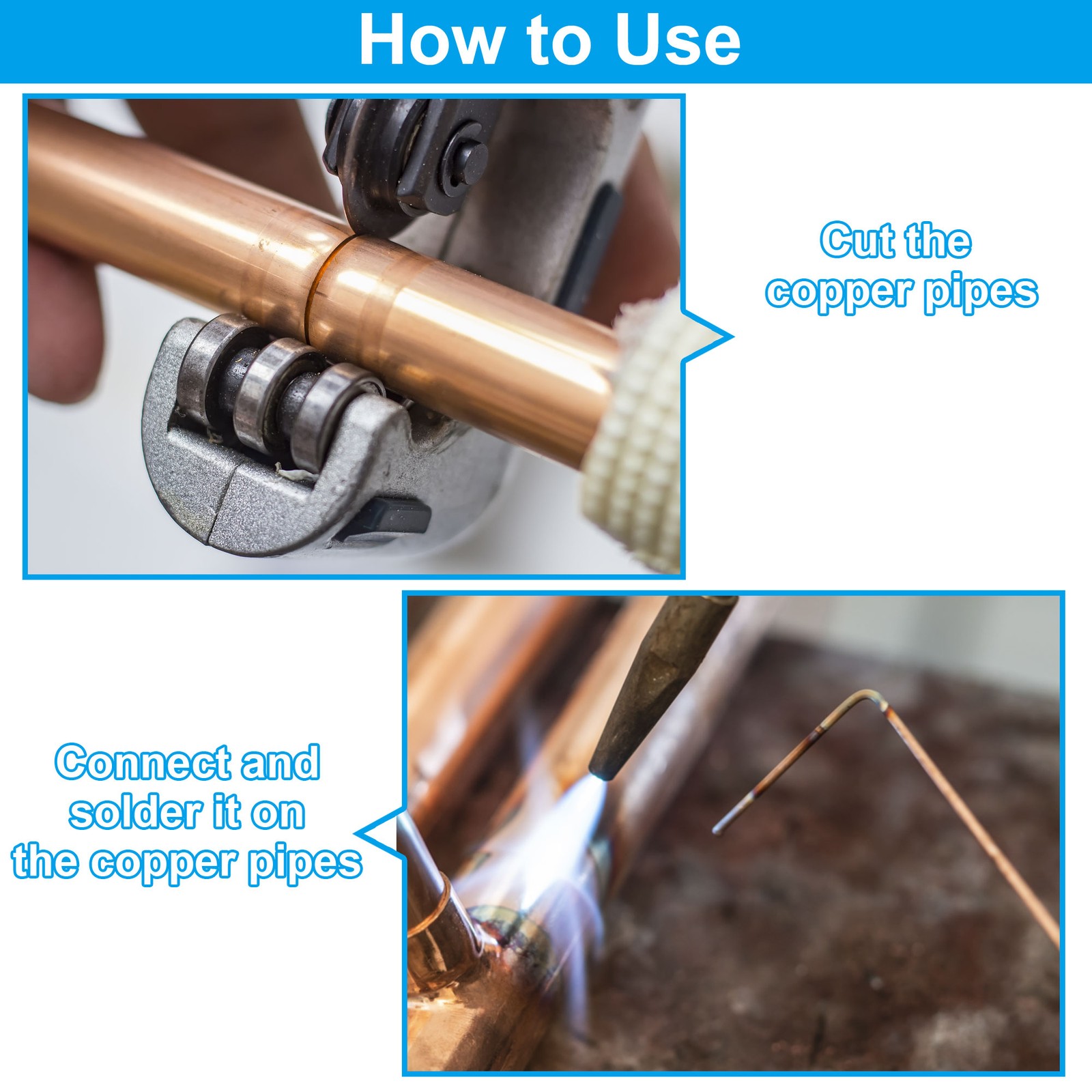 1-1/2″ to 3/4″ Nominal Size Copper Reducer Fitting Pipe Connector Adapter