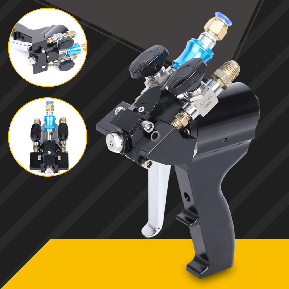 Air Purge Spray Gun Polyurethane P2 PU Foam Spray Gun Self Cleaning Device