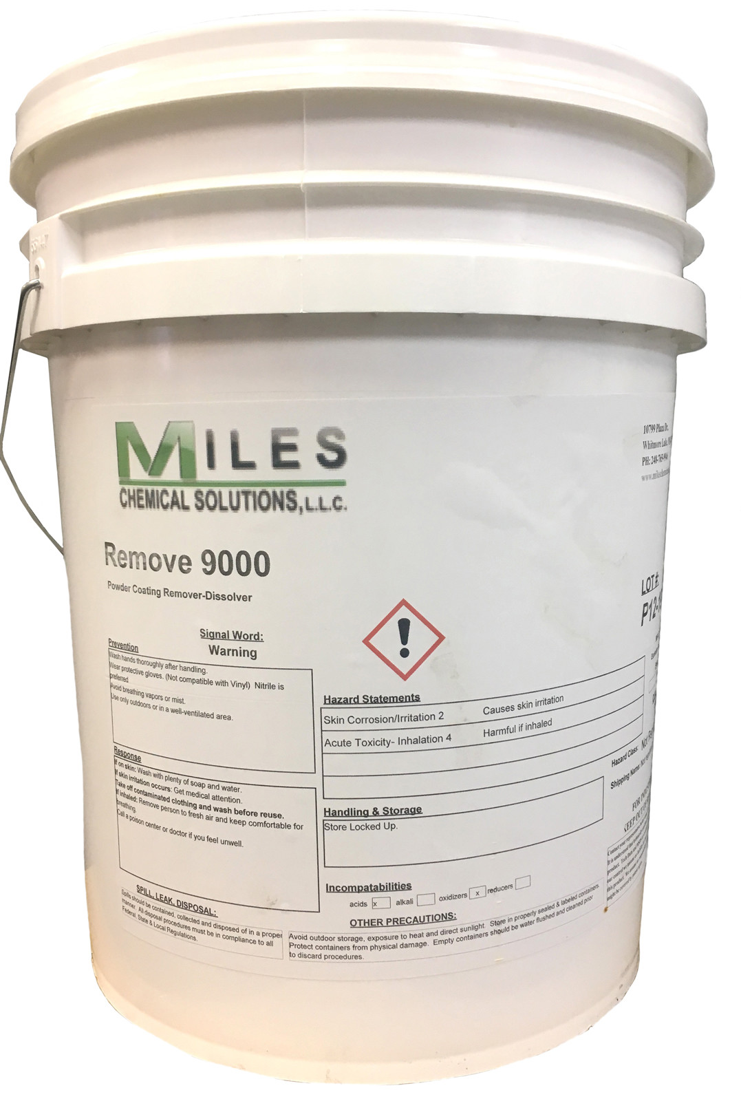 Remove 9000 Powder Coat Remover to “remove powder coating at room temperature”!