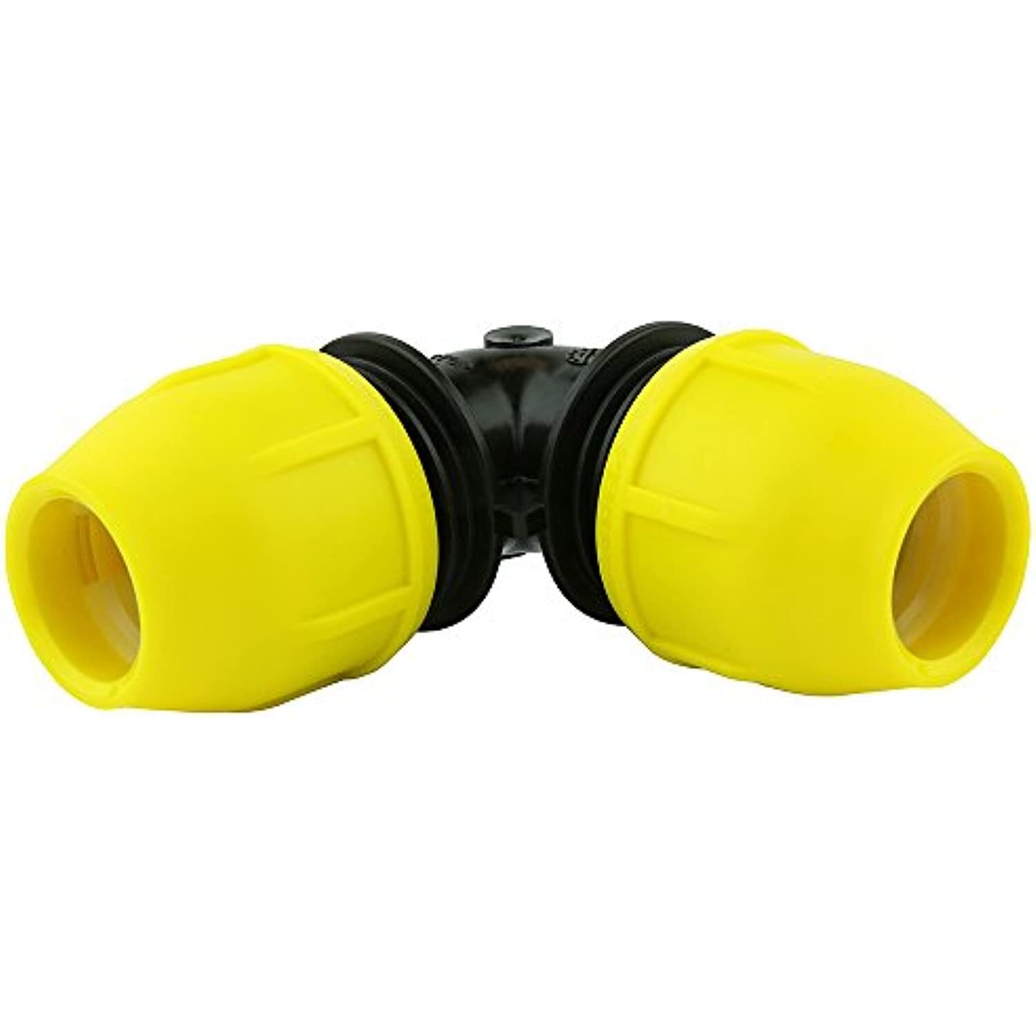 Underground IPS Yellow Poly Gas Pipe 90 Degree Elbow (1)