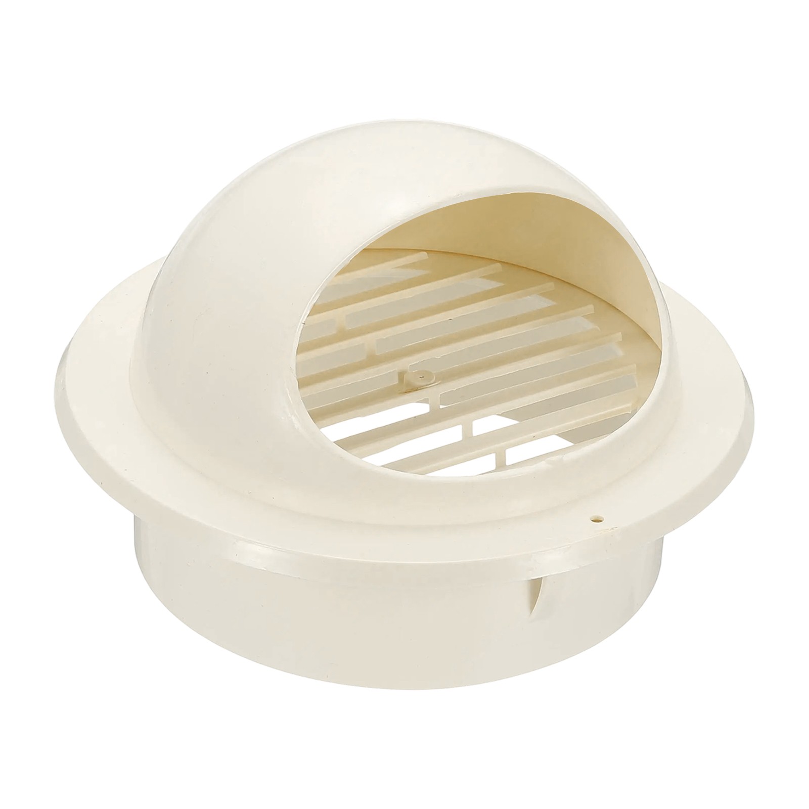 6″ Round Soffit Air Vents, Removable Half Spherical Air Vent Cap, White