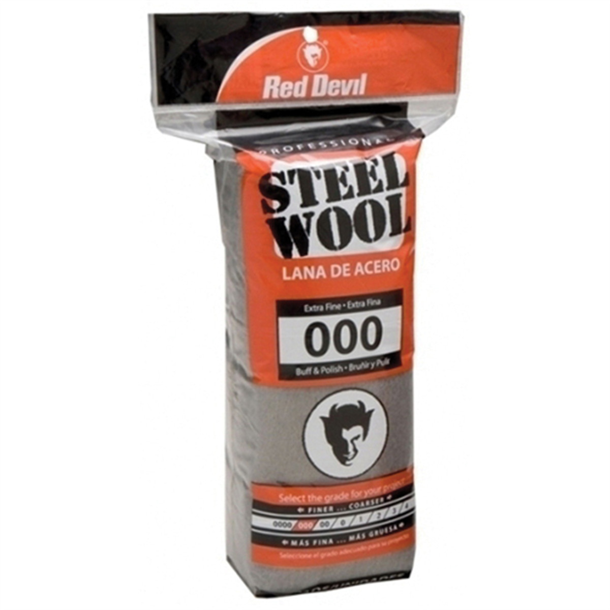 RDD.0311 Red Devil Inc 0311 Buff and Polish Abrasive Wool, #000, Extra Fine Gra