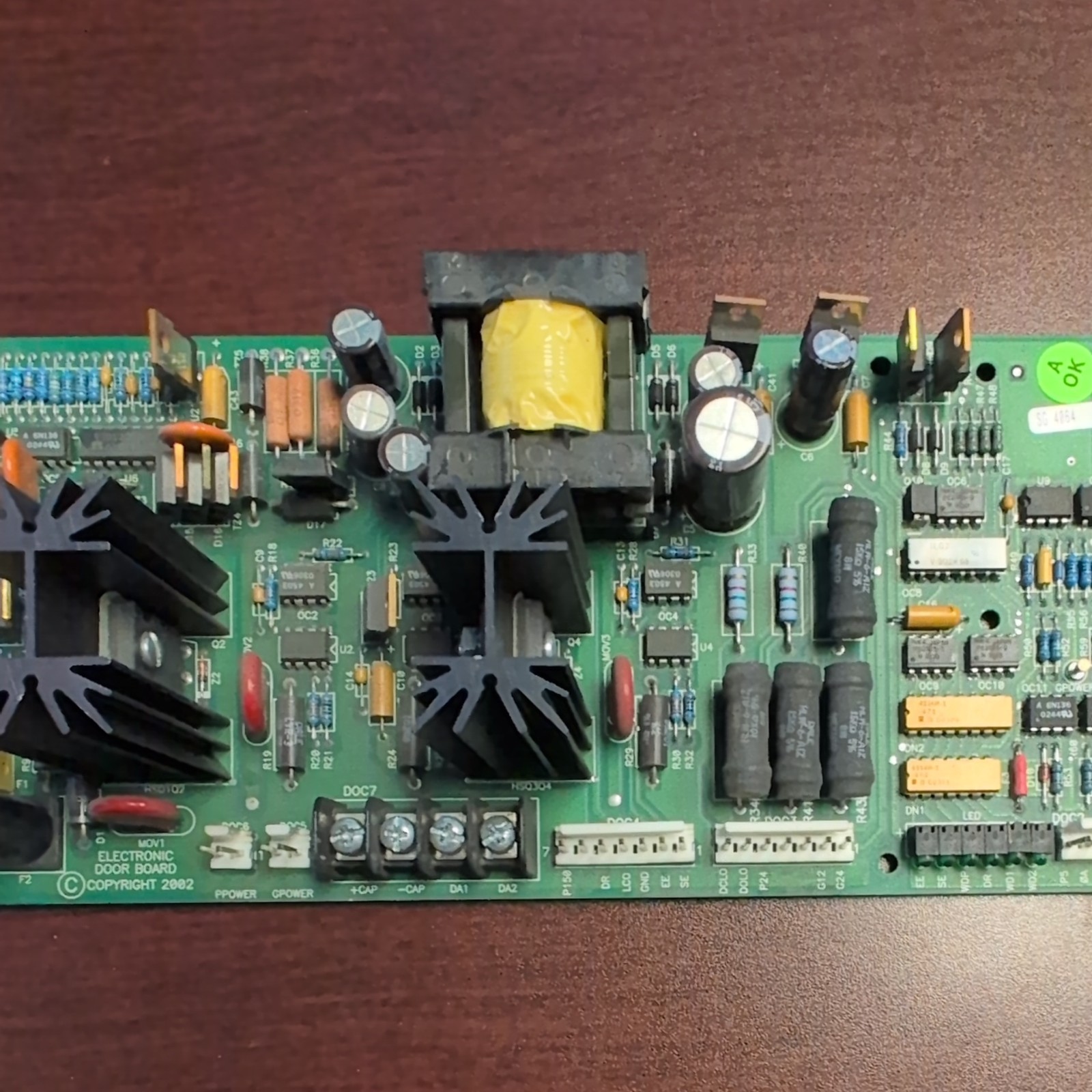 ThyssenKrupp / Dover 6300FX6 Elevator Door Control Board