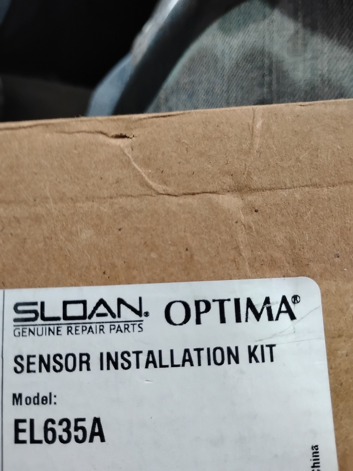 Sloan Optima Sensor Installation Kit