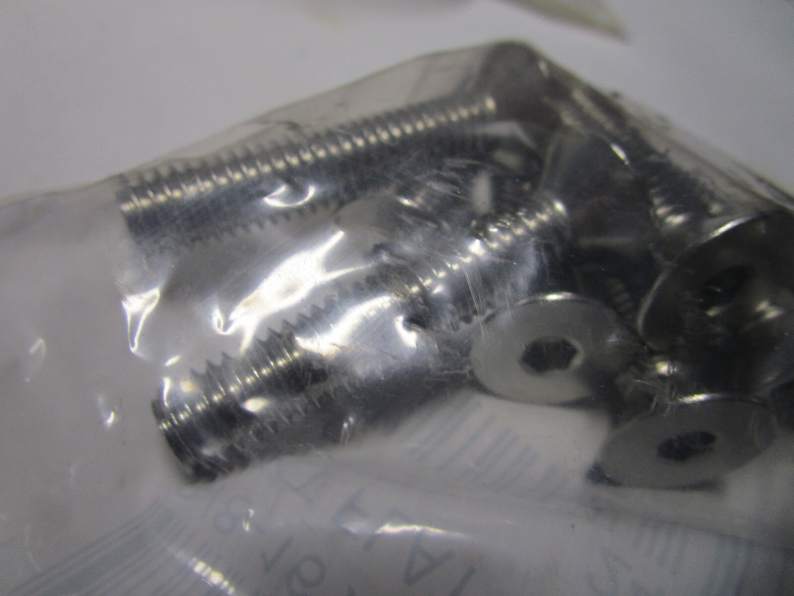3/8″-16 x 2″ L 7/32″ Hex 18-8 Stainless Steel Flat Head Socket Cap Screw QTY 10
