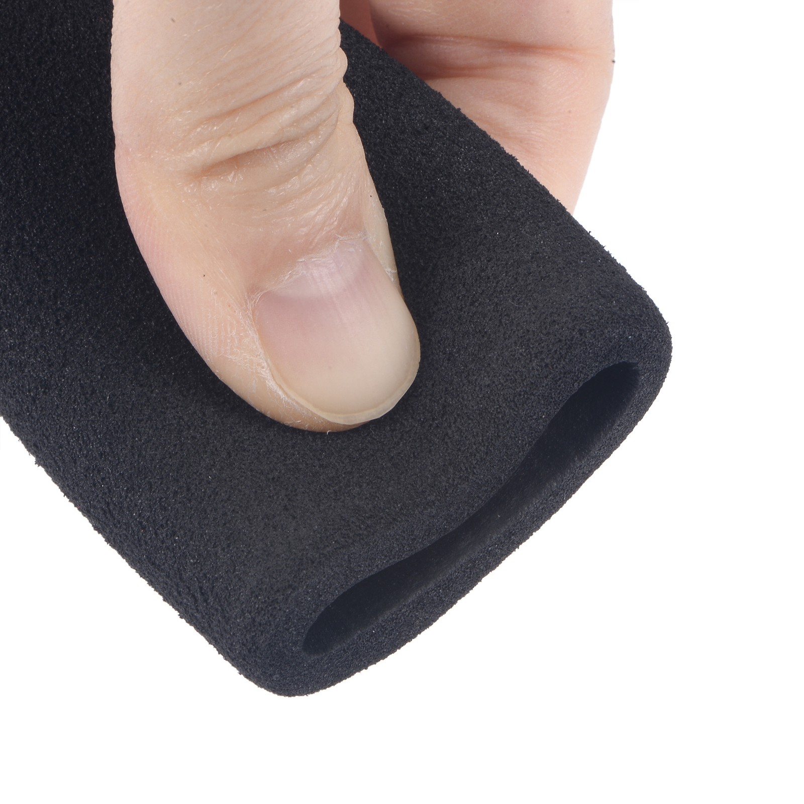 25mm ID 35mm OD Foam Tubing for Handle Grip Support Pipe Insulation 495mm Black