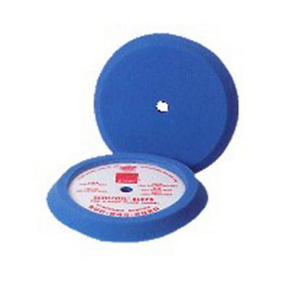 SCH.2004 Schlegel 2004 Buffing Pad, 9 in Dia, 1-1/2 in THK, Foam Pad, Blue