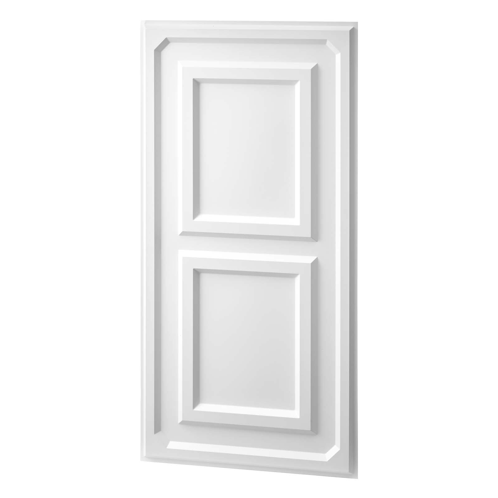 VEVOR 24 x 48 in PVC Ceiling Tiles 12-Pack White 3D Textured Accent Panels Home