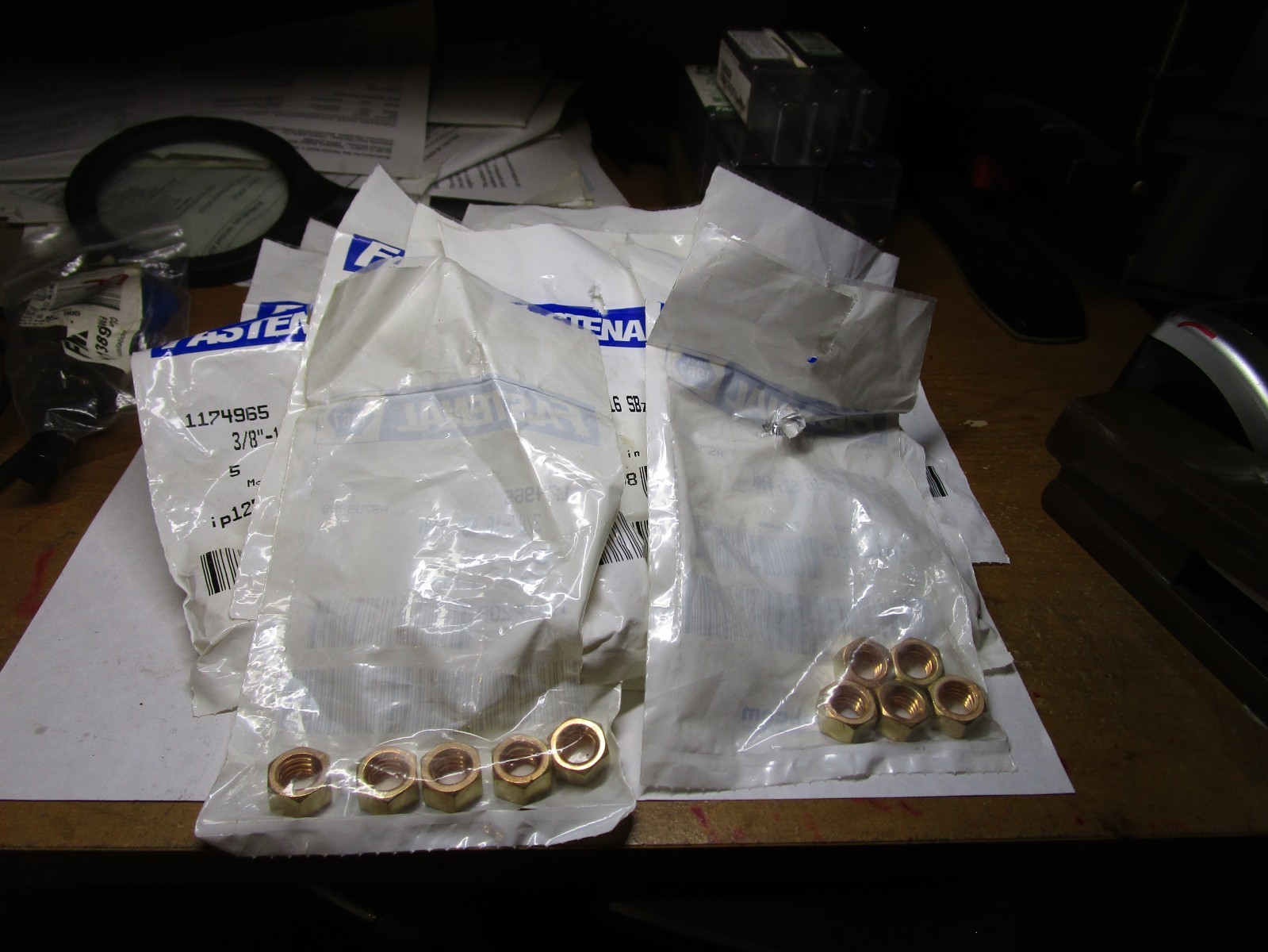 3/8″-16 Silicon Bronze Finished Hex Nut QTY 85
