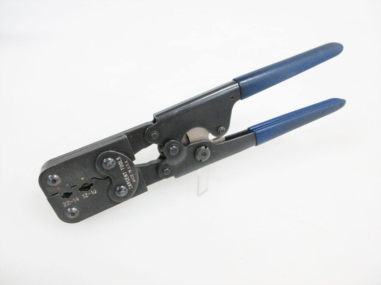 SARGENT TOOLS 22-14 12-10 3145CT LONG HANDLE INSULATED HAND CRIMP TOOL 22-10 AWG
