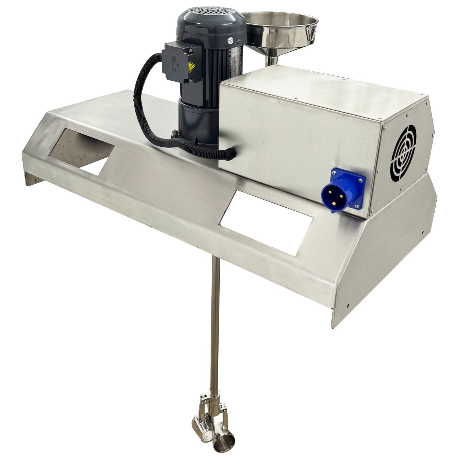 Tote Mixer Agitator Electric Agitator Corrosion-Resistant 304SS Impeller AC110V