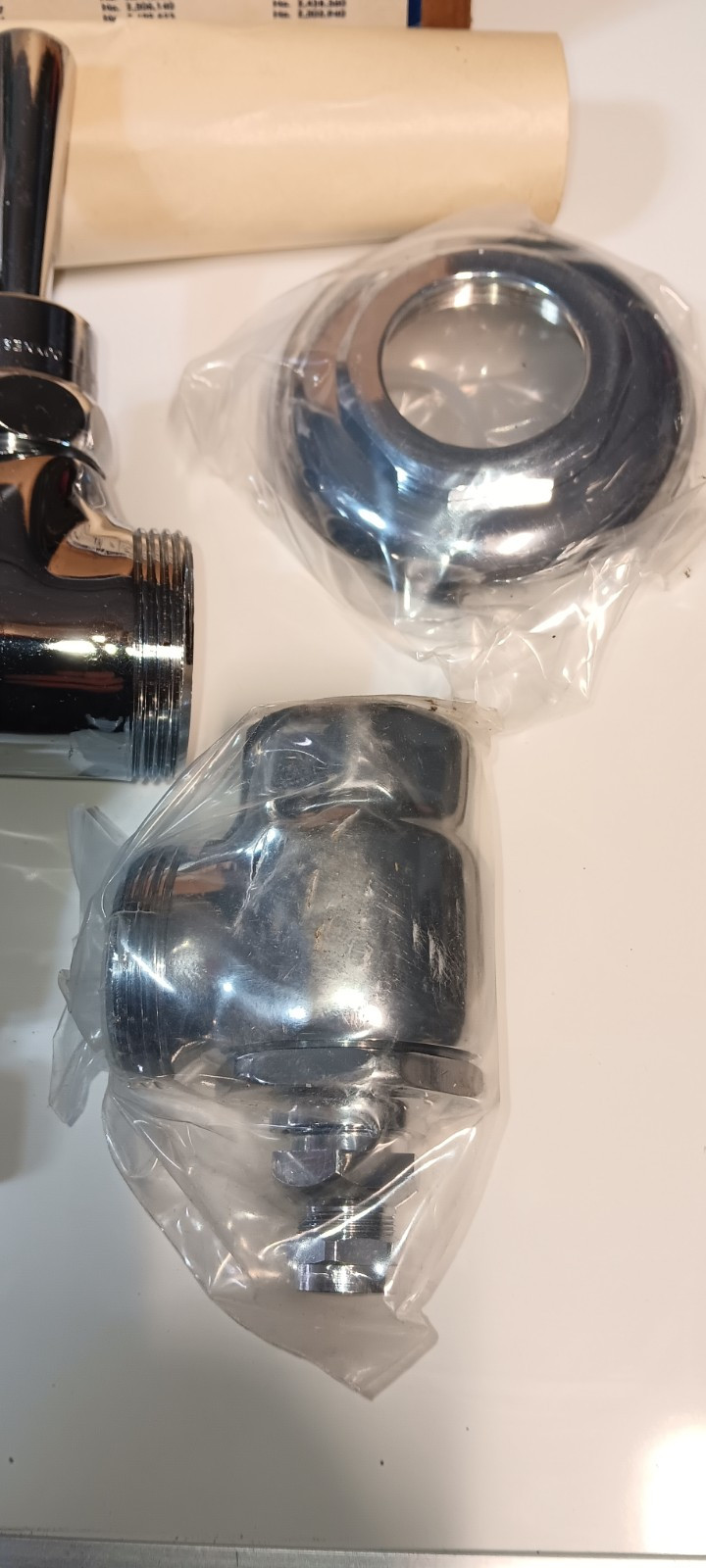 Delany Flushboy Flush Valve Assembly 1.6 Gpf Chrome Plated 402T42-1.6. G E3