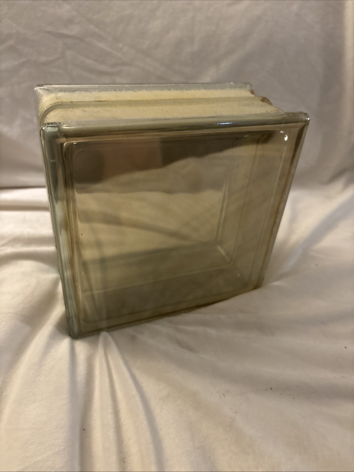 Architectura Vintage Glass Blocks Reclaimed 7 3/4 x 7 3/4 x 4 Light Tint Vintage