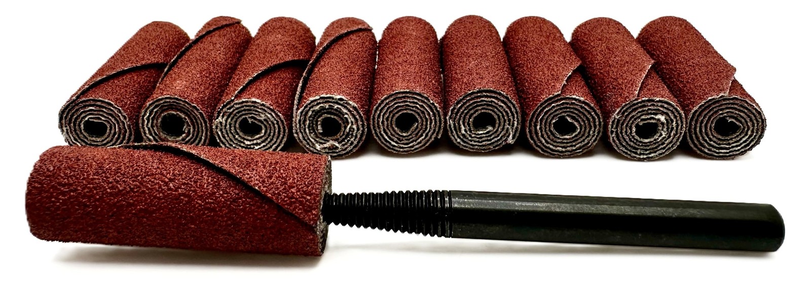 Pro-Graad 1/2” Diameter x 1-1/2” Length x 1/8” Pilot Hole 80 Grit Aluminum Oxid